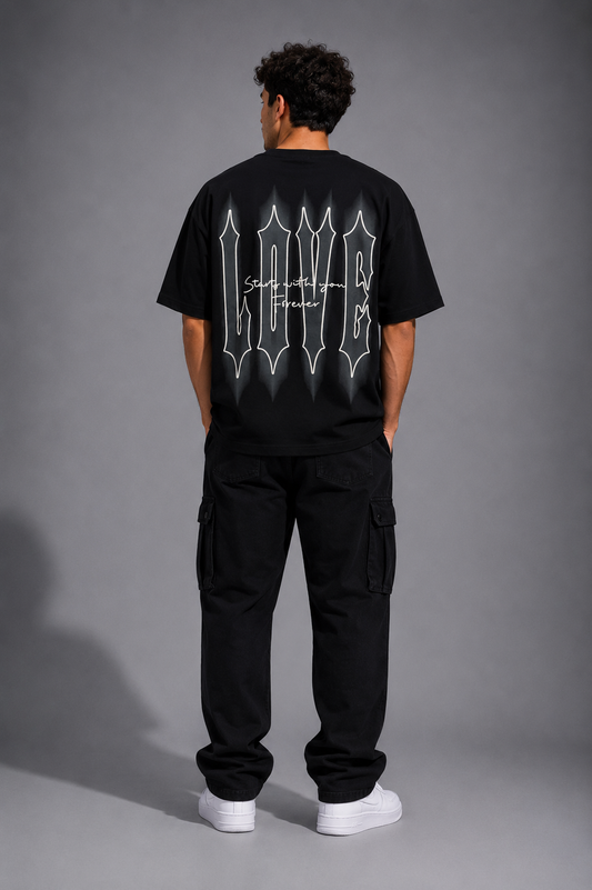 Playera Oversize Love para Hombre