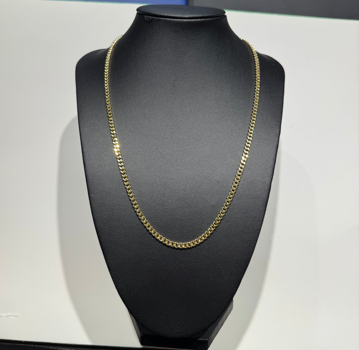 Cadena para Caballero de Oro Laminado de 50 cm