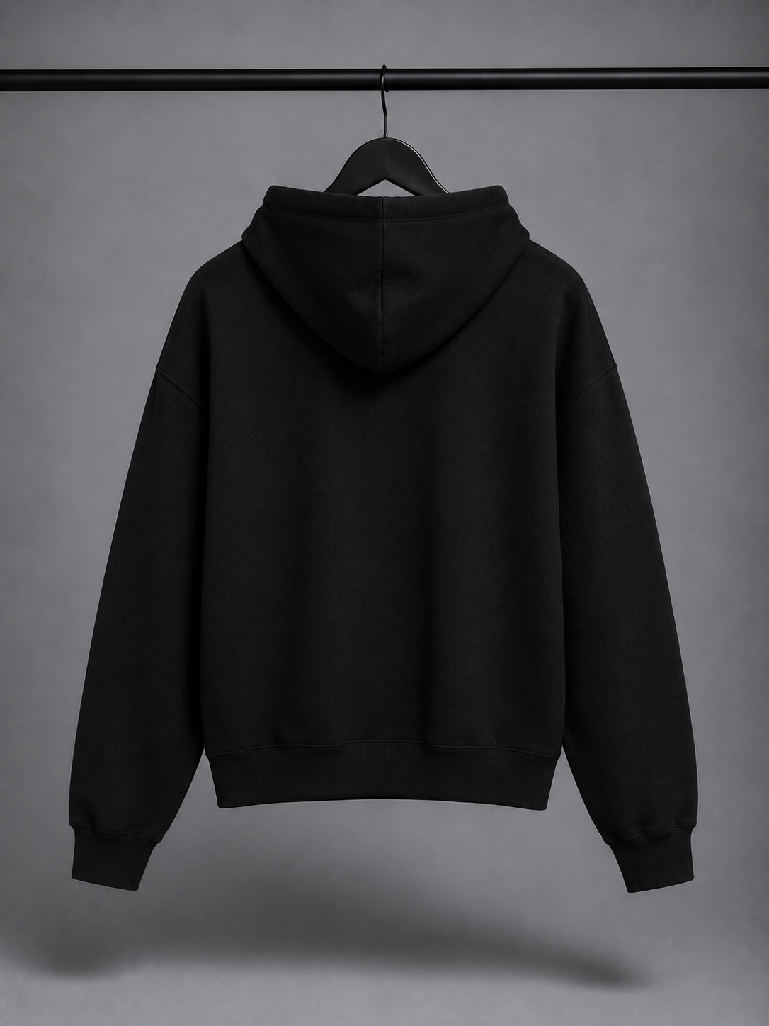 BITE ME Sudadera Negra con Capucha para Hombre