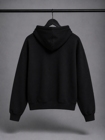 BITE ME Sudadera Negra con Capucha para Hombre