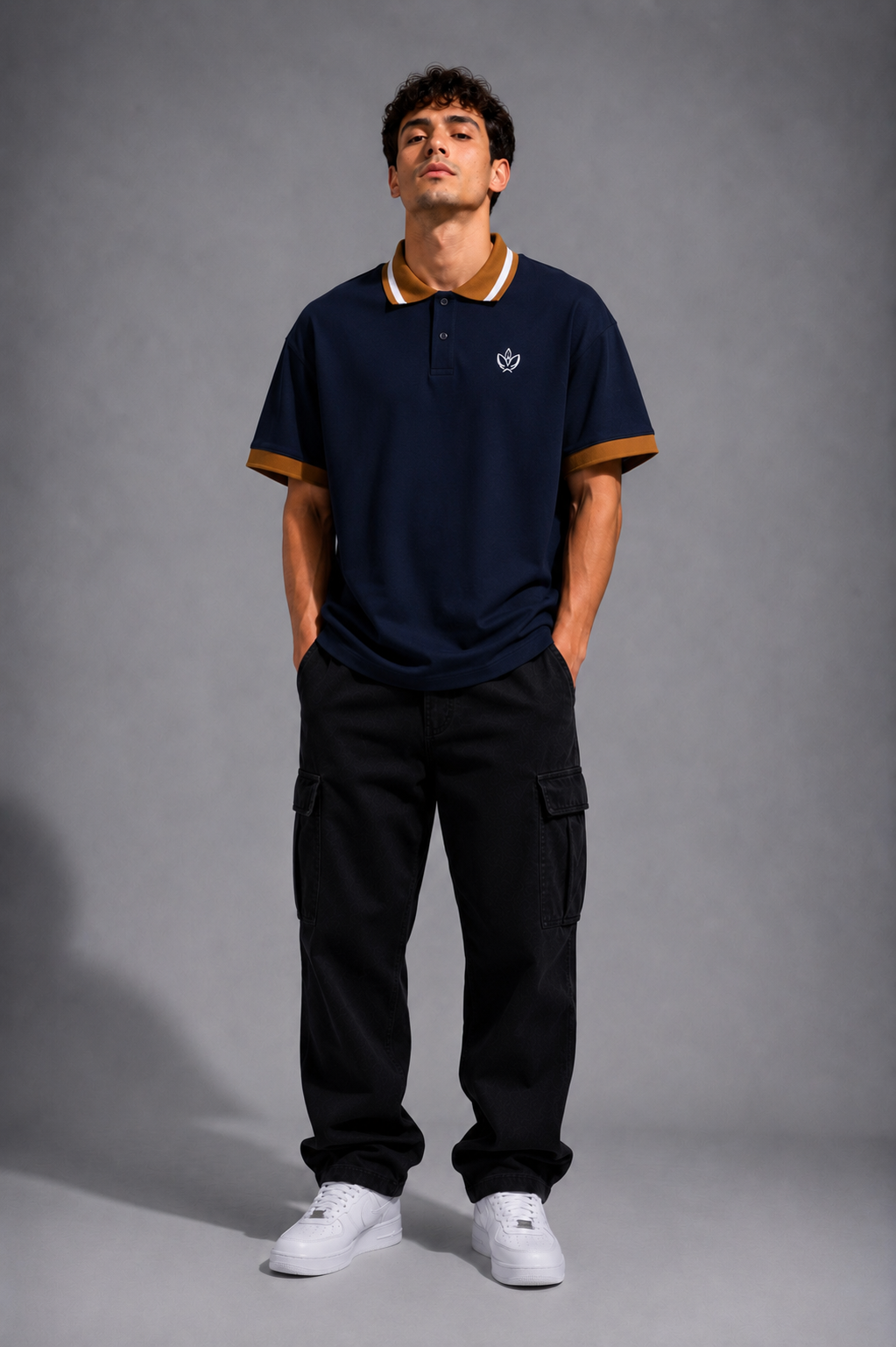 BITE ME Playera Polo Piqué para Hombre