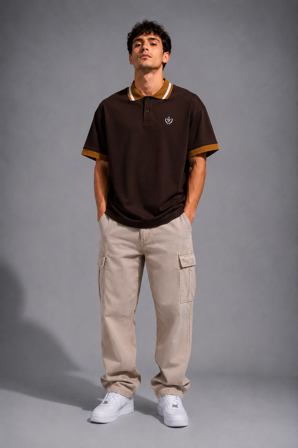 BITE ME Playera Polo Piqué para Hombre