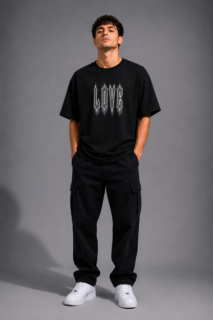 Playera Oversize Love para Hombre