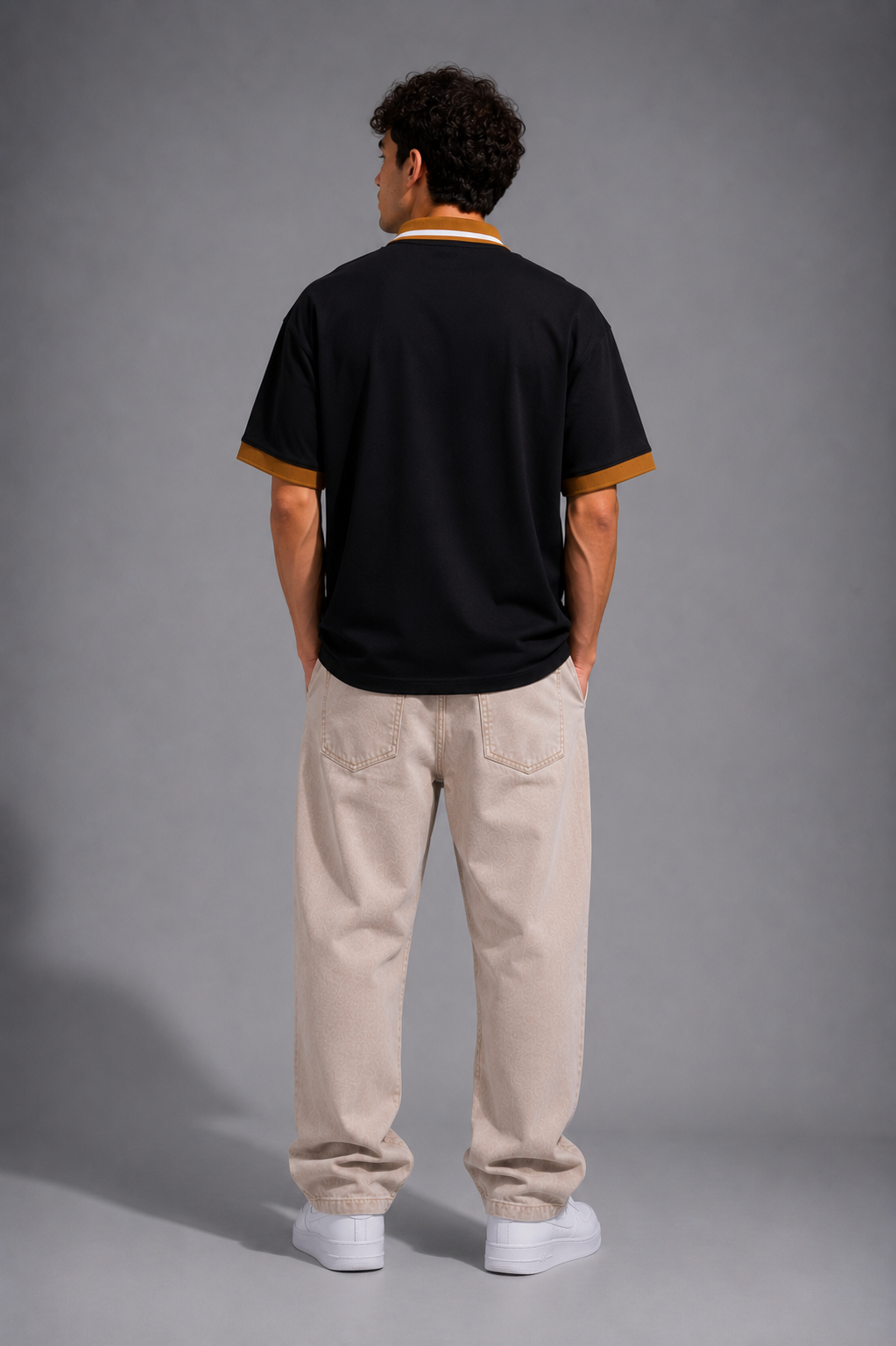 BITE ME Playera Polo Piqué para Hombre