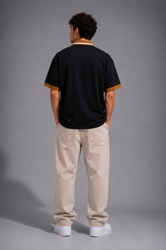 BITE ME Playera Polo Piqué para Hombre