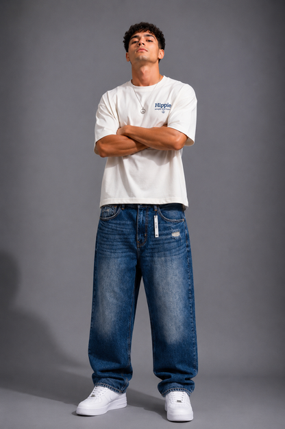 Pantalón de Mezclilla para Hombre - Hippie