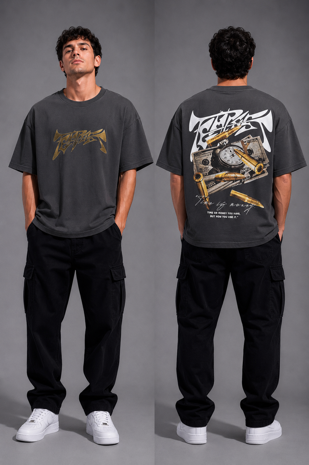 Playera Oversize Urbana para Hombre