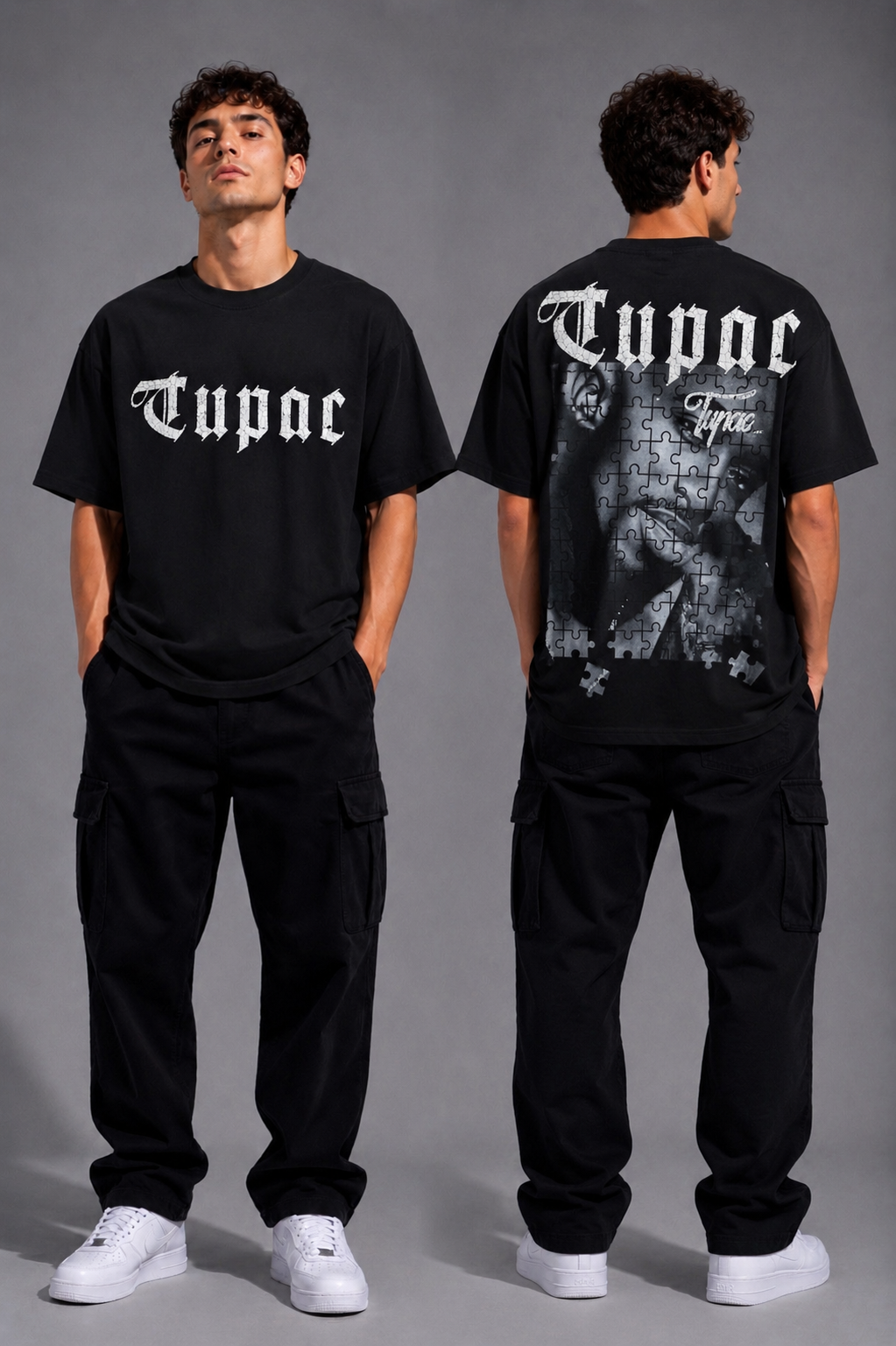 Playera Oversize TUPAC para Hombre
