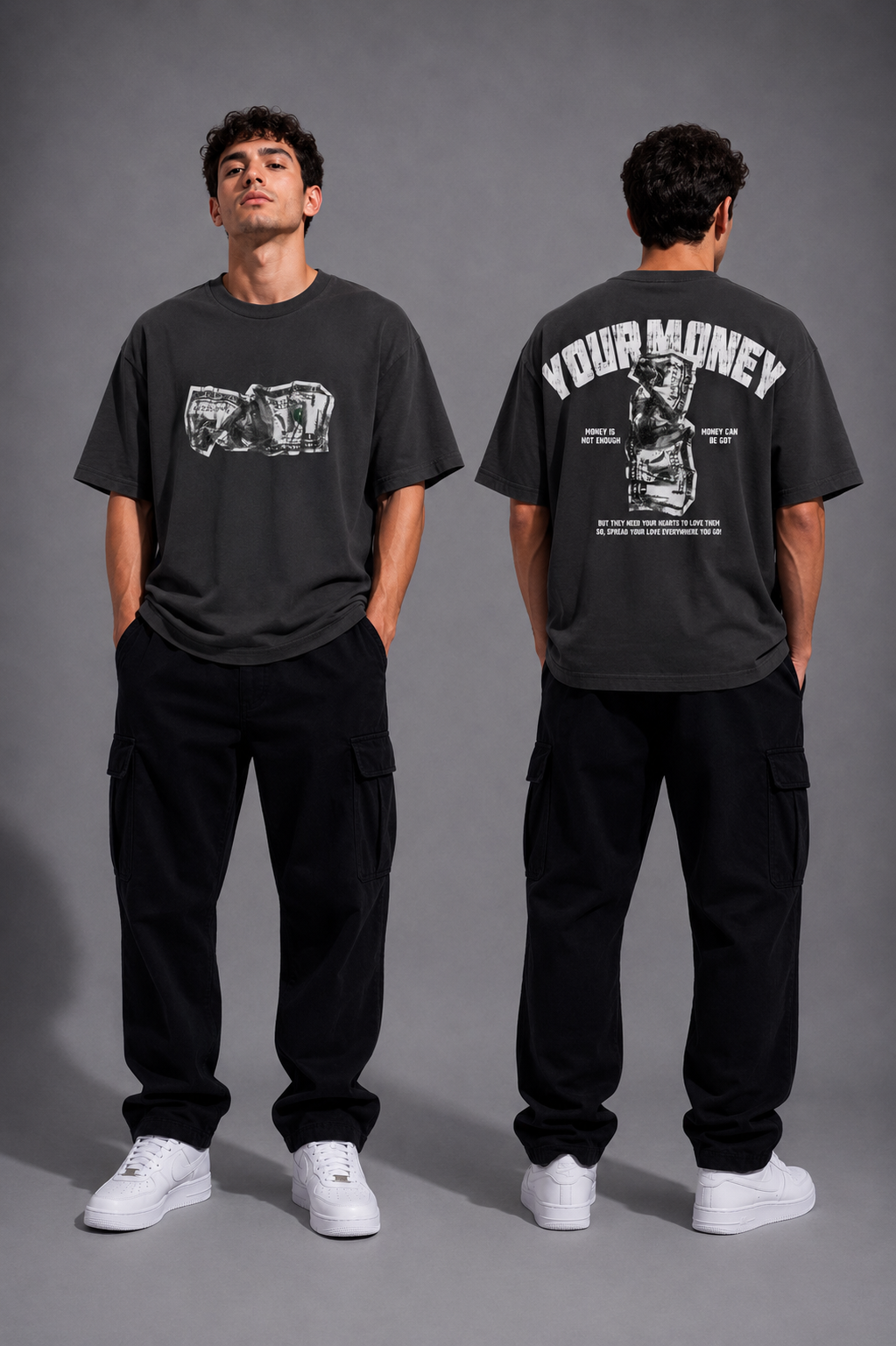 Playera Oversize Urbana para Hombre