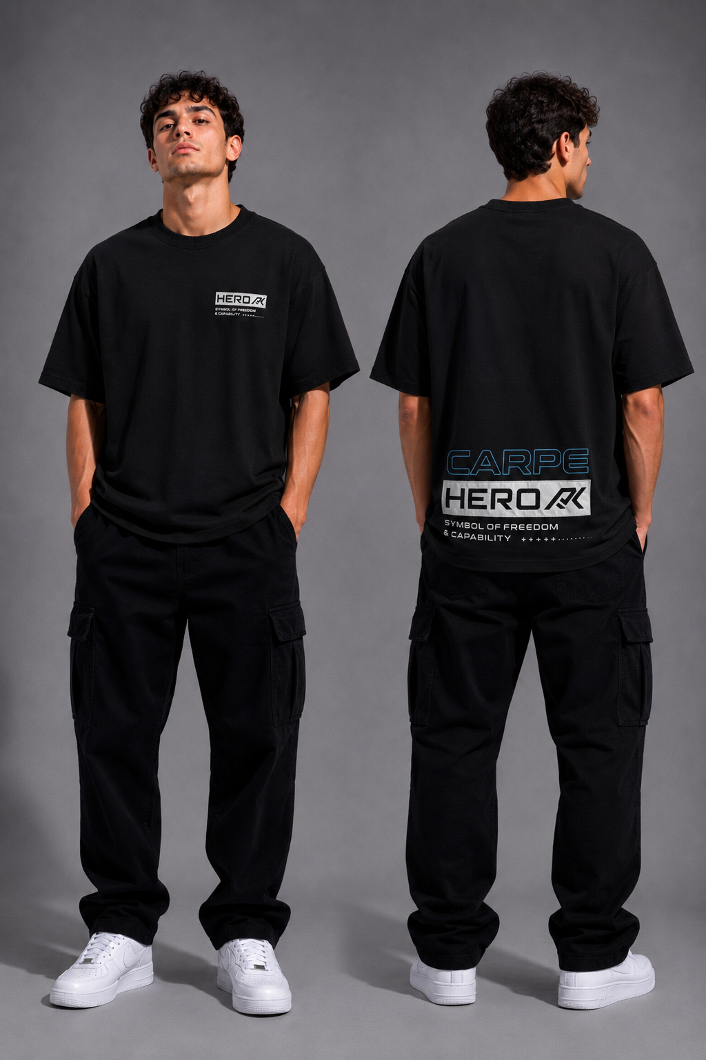 Playera Oversize Carpe para Hombre