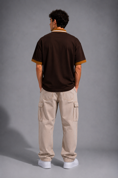 BITE ME Playera Polo Piqué para Hombre