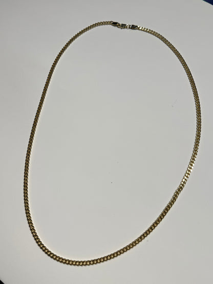 Cadena de Oro Laminado para Caballero de 61 cm