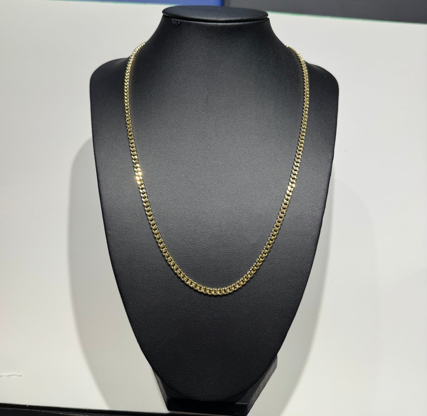 Cadena para Caballero de Oro Laminado de 50 cm