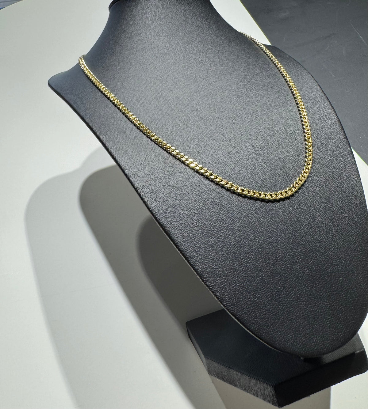 Cadena para Caballero de Oro Laminado de 50 cm