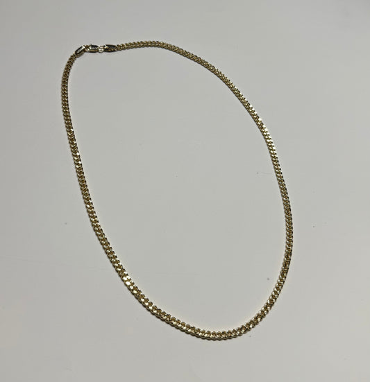 Cadena para Caballero de Oro Laminado de 50 cm